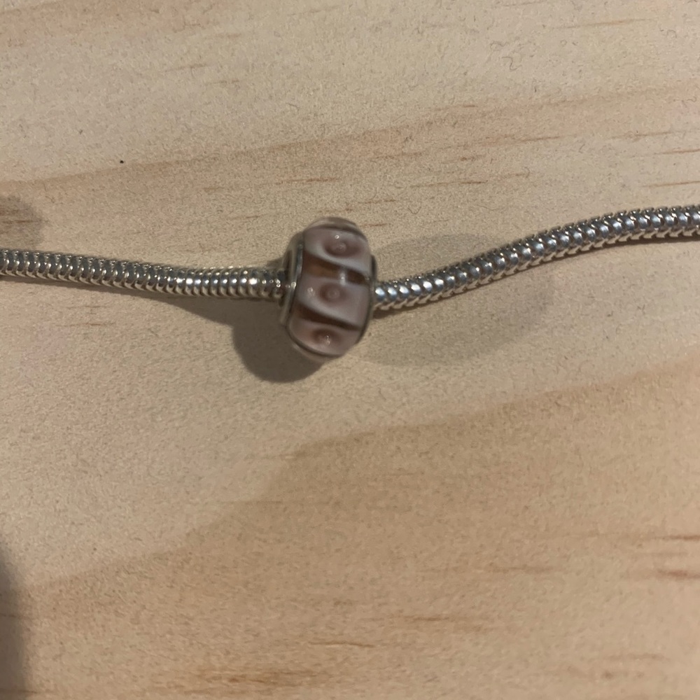 Individuality beads sterling silver crystal bead